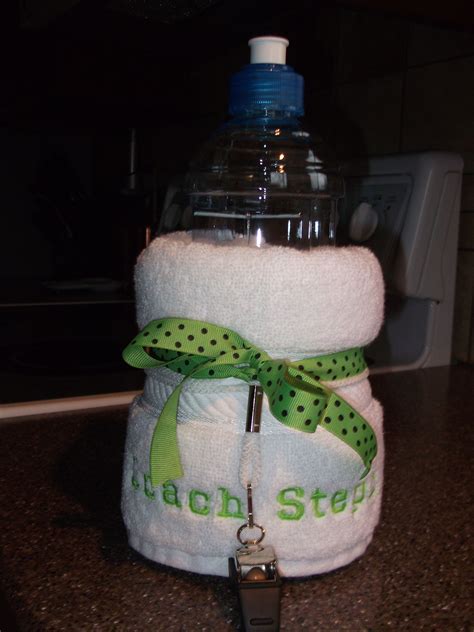 water bottle gift basket ideas